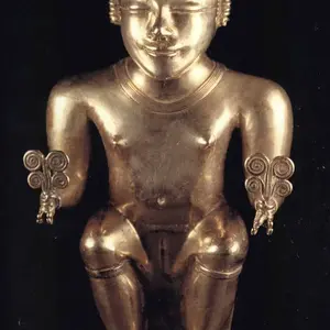Recipiente antropomorfo femenino